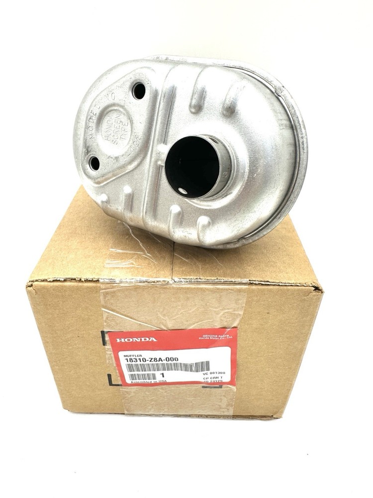 Honda Muffler Assy 18310-Z8A-000 w/o Arrester GCV160 GCV190 HRS216 HRX217 HRR216
