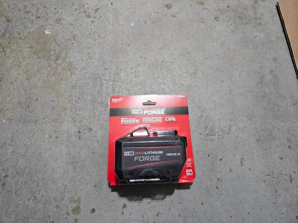 Milwaukee M18 Redlithium Forge HD 12.0 Amp Battery 48-11-1813