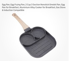 Aluminum Egg And Crepe Pan Non Stick New In Box Heat Proof Handle