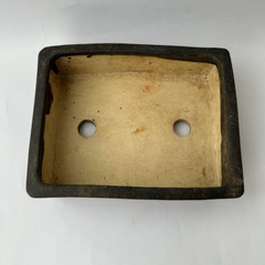 very old 17cm ” 三津山健次 ” Mitsuyama Tokoname japanese bonsai pot good shape