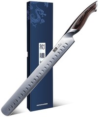 HOSHANHO 12″ Carving Slicing Knife Razor Sharp Brisket Knives for Meat Cutting