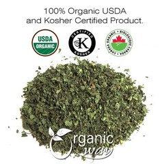 Organic Way Lemon Balm Leaf Whole | Herbal Tea | USDA Certified (2Oz)