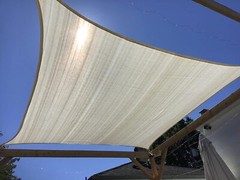 Sun Shade Sails Canopy Rectangle Awning Shelter Cover UV Blcok Yard Deck Outdoor