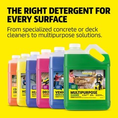 Kärcher Pressure Washer Detergent Vehicle Wash & Wax, Car Cleaner – 1 Gallon
