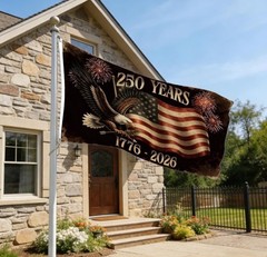 250 Years America Flag 3×5 FT 250th Anniversary USA Patriotic Flag 1776-2026