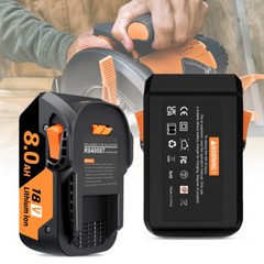 6AH/8AH Hyper Lithium-ion Battery For Ridgid 18V R840087 R840085 Rigid 18V Tools