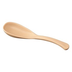 Komorebi Oval Plate with Soup Spoon 10.3in Natural PET Dishwasher Safe Japan