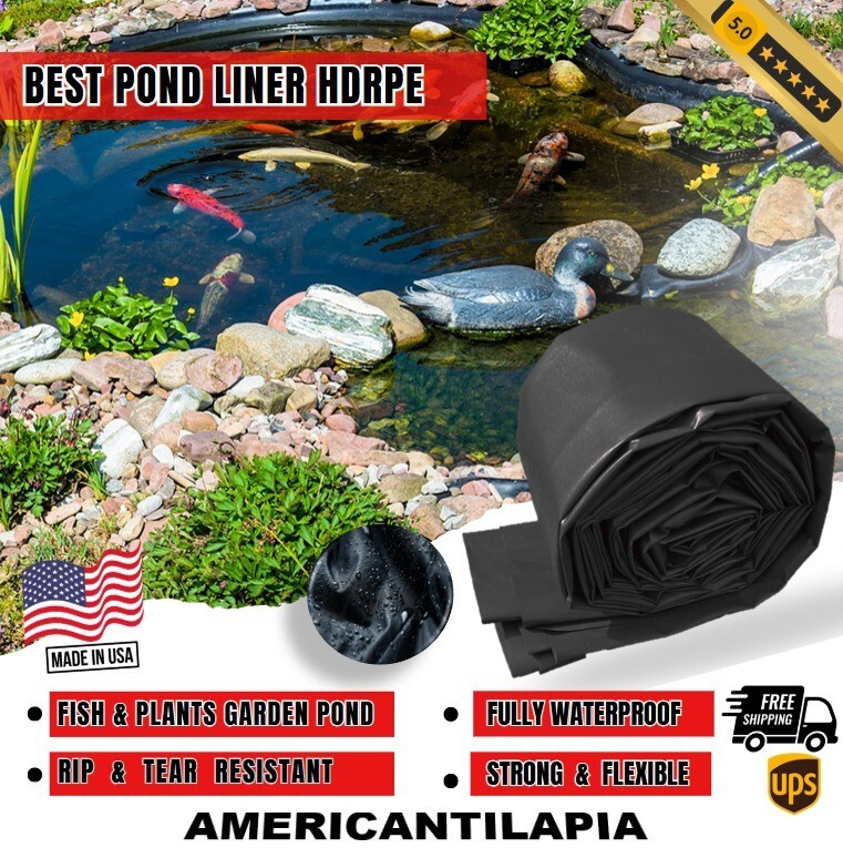 Reinforced Liner – 20×20 Strong, Durable, 30 Mill Commercial Use,Free Delivery!