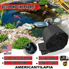Reinforced Liner – 20×20 Strong, Durable, 30 Mill Commercial Use,Free Delivery!