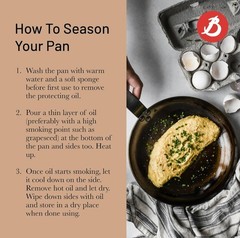 de Buyer – Blue Carbon Steel Wok Pan 2mm Thick 12.5” Diameter, – Made in France