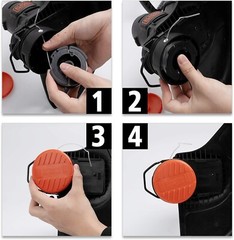 AF-100 Weed Eater String for Black Decker Trimmer Spool 3/6/12 Pack