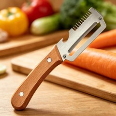 NEW 2 in 1 Multi-Functional Vegetable Peeler for Kitchen Stainless Steel Peeler