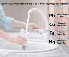 Heavy Metals Water Test Kit – Drinking Water Test Strips with eBook – Quick a…