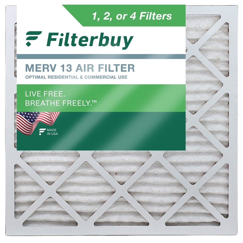 Filterbuy 20x20x5 Air Filters MERV 13, AC Furnace Replacement for Trion Air Bear