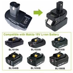 Battery Adapter For Makita 18V Li-ion Convert To For RYOBI Power Tool MT20RNL