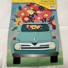 Meadow Creek Decorative Garden Flag 12.5 in x 18 in Double Sided / New