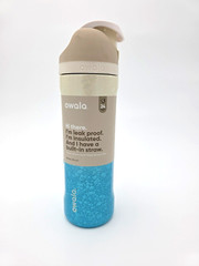 NEW Owala FreeSip 24oz Rolling in Gradient Blue Limited Edition Free Ship