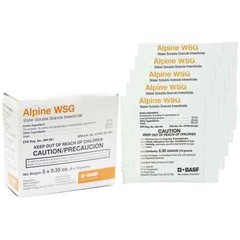 5 Pouches x 10 Gram Packet Alpine WSG Water Soluble Insecticide Kill Ant Roach
