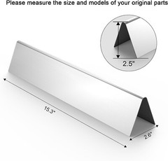 15.3″ Stainless Steel Flavorizer Bars 7636 for Weber Spirit 300 Series E310 E320