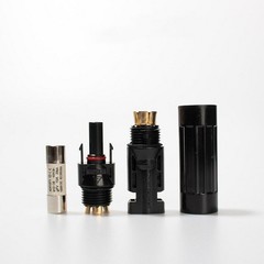 10/15/30A In-line Waterproof Solar Panel Cable PV Connectors Fuse Holder Socket