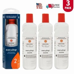 3 PACK ΕVΕRYDROP ΕDR2RXD1 Refrigerator Wate Filter 2 Replacement Home NEW US