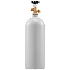 5 lbs Aluminum CO2 Cylinder with CGA320 Valve for Homebrew Draft Beer Aquarium