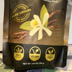 Madagascar 100% Organic Vanilla Powder for Baking, Coffee 3.53oz