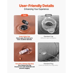 Tree Watering Ring 4 Packs 16 Gallons Slow Release Tree Drip Irrigation Bag