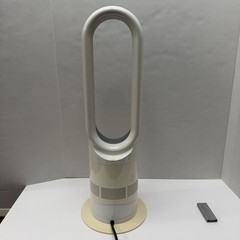 Dyson AM04 Hot + Cool Bladeless Heater Fan White/Silver w/ Remote Tested
