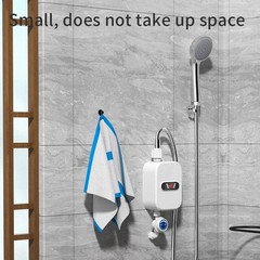 110V 3500W Tankless Hot Water Heater Shower Electric Water Heater v1