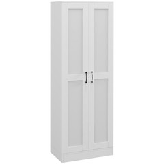 HOMCOM Pantry Storage Cabinet w/ Shelves, Refurbished