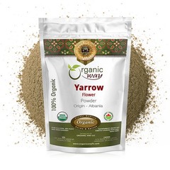 Organic Way Yarrow Flower Powder (Achillea millefolium) – Herbal Tea