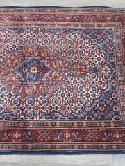 Turkish Silk&Wool Hand Made Bohemian Royal Classic Design, Turkish Rug 3×4.6 Ft