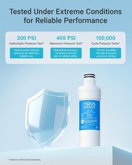 AQUA CREST ADQ747935 Refrigerator Water Filter Replacement for LG® LT1000P®（3）