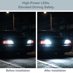 3157 3057 3457 4157 LED Bulbs 4 Pack 64 SMD 6000K White for Turn Signal Lights