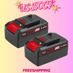 NEW 2 Pack 18V 6000mAh Battery Einhell X-Change Cordless Tool Battery Pack