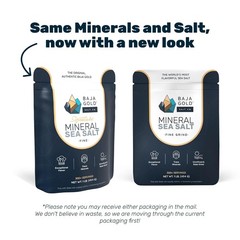 Baja Gold Mineral Sea Salt, Fine Grind, 1 Lb. Bag