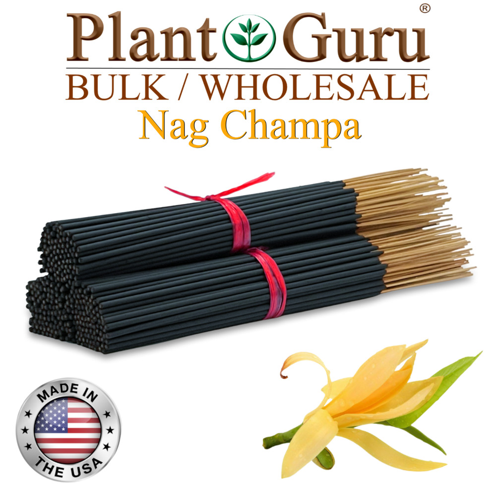 NAG CHAMPA Incense Sticks 11″ Bulk Pack Wholesale Hand Dipped Lot
