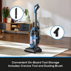 Mainstays Upright Vacuum Cleaner Lightweight Bagless Corded Carpet Floor Cleaner