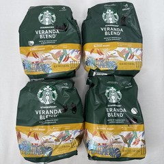4PC Bags Of Starbucks Veranda Ground 28 oz. See Description