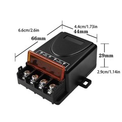 AC 90-220V 30A RF Relay Wireless Remote Control Switch + 433MHz Remote