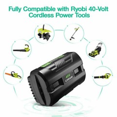 For Ryobi 40V Battery 6Ah High Capacity Lithium OP4050 OP40301 OP40501 Cordless