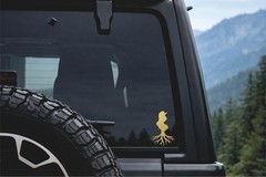 Tunisia Roots Country Outline Silhouette Vinyl Decal Root Heritage sticker