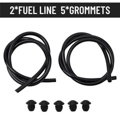 Fuel Line Tank Grommet Kit None Black FC75 FS85 Grommet Line Hose Pipe KM85