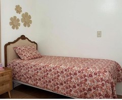 Full/Queen Printed Easy Care Duvet Cover and Sham Set Copper/Light Pink Floral