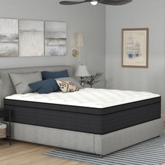 10″ 12″ 14″ Gel Memory Foam Spring Hybrid Mattress Twin Full Queen King In a Box