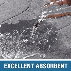 Embossed Bathroom Bath Mat Non Slip Absorbent Thick Sponge Rug 50x80cm Gray