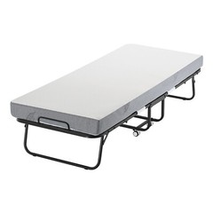 Rollaway Bed Folding Bed with 5 inches Foam Mattress for Adults & Guest