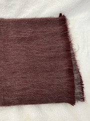 Amor a la Vida Ecuador Alpaca Blend Throw Blanket Red & Gray Cute Accent Decor