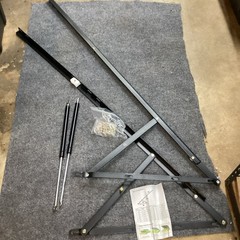 4.6 FT Bed Lift Mechanism, 176-264 Lbs Load Capacity, Lifting Gas Spring Set, He